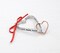 Hand-Stamped Textured Heart Ornament with ImpressA
